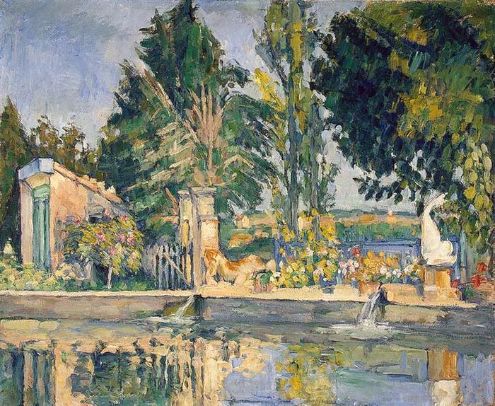 Paul Cezanne Jas de Bouffan France oil painting art